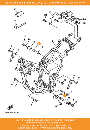 Yamaha bush 10v - yamaha, 10v-22184-00
