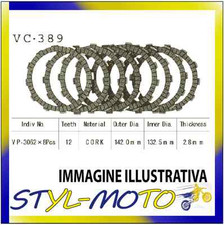 Clutch Cork Disc Kit Vesrah