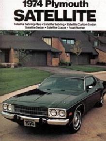 1974 plymouth satelite - plymouth, satelite,road