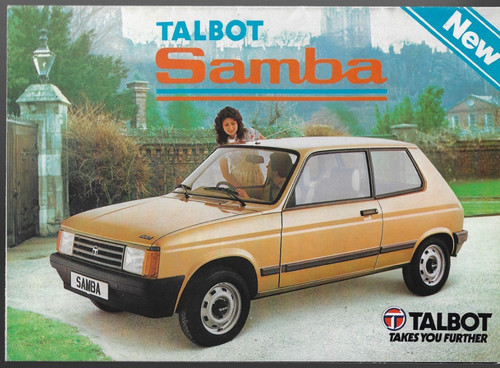 Talbot samba 1982 market - samba,