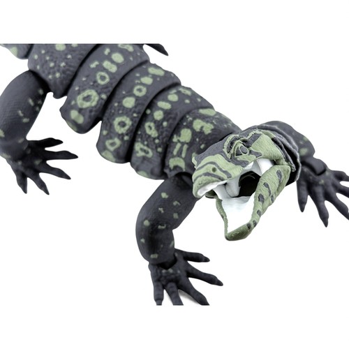 Water monitor lizard figurine - monitor,