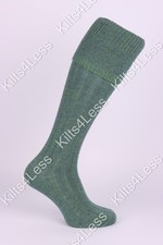 ADULT Kilt Socks Lovat Green ~