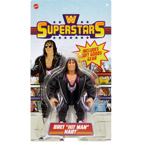 Wwe superstars bret hit - wwe,