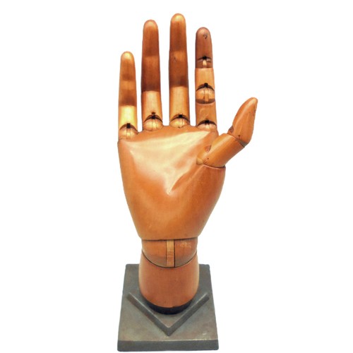 Wooden mannequin hand - mannequin,