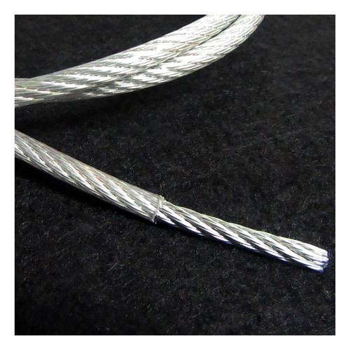 Clear pvc coated galvanised - coated,