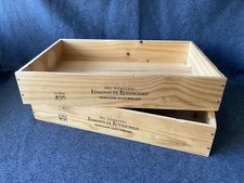 Wooden Wine Box Crate x2 - 6