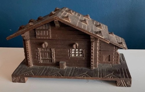 Vintage black forest carved - forest,