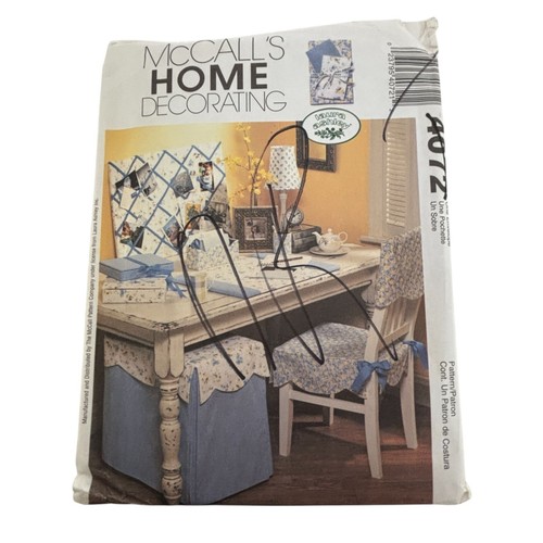Mccalls home decor - decor, sewing