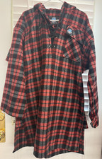 SWANNDRI Mens XL Lace Up Bushshirt  NEW WITHOUT TAGS 100% WOOL