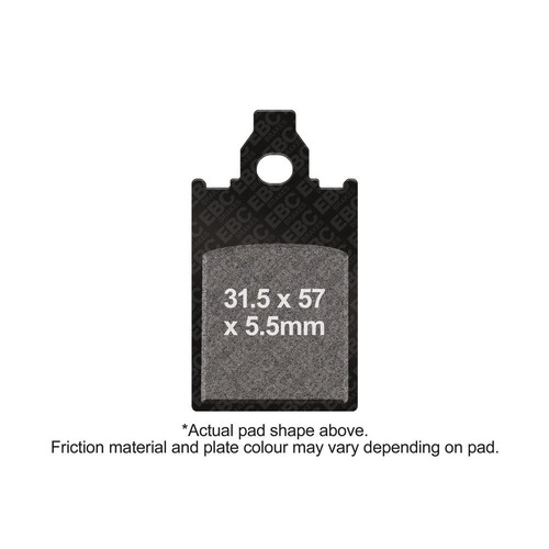 Ebc scoot org brake pad - scoot,