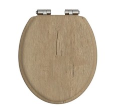 Heritage Oak Toilet Seat with