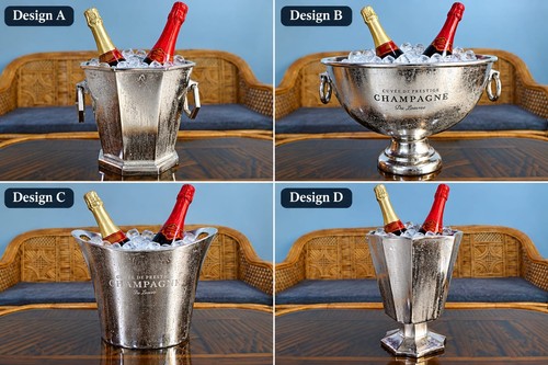 French silver plated champagne - french,
