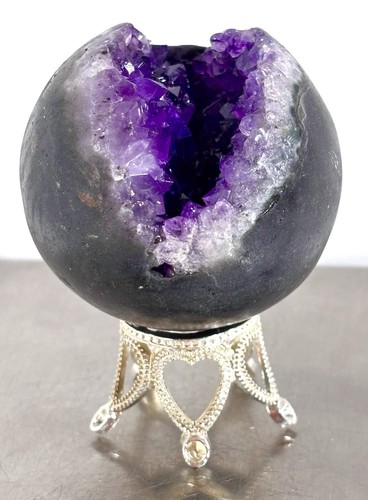 Amethyst sphere geode crystal - geode,