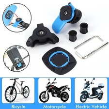 Quad Lock Motorcycle Bike Scooter Mirror Handlebar Phone Mount Front Rack Device