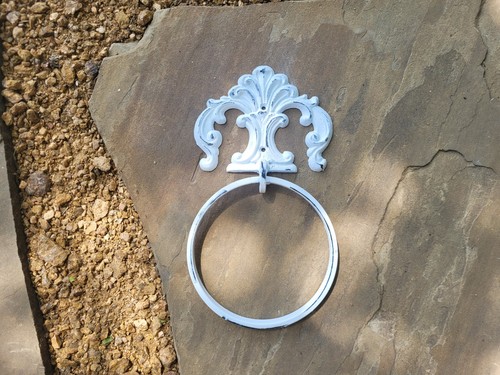 Iron hand towel ring - iron,