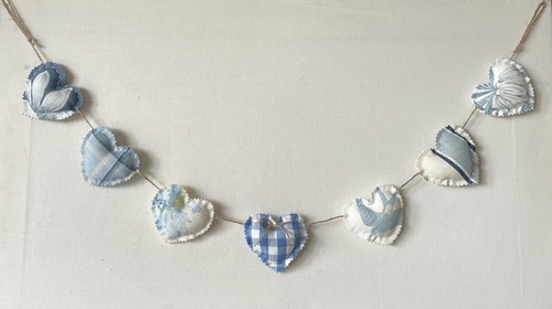 Heart garland bunting - heart, laura
