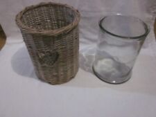 wicker basket rustic with full