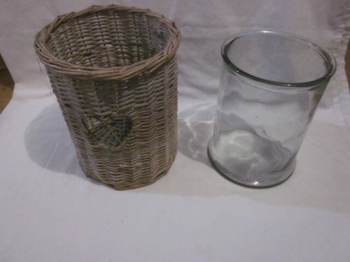 Wicker basket rustic with - wicker,