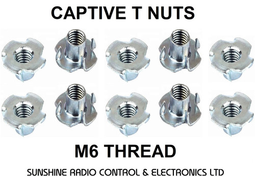 Captive nuts blind - nuts, t