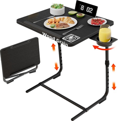 Adjustable tray black - adjustable, tv