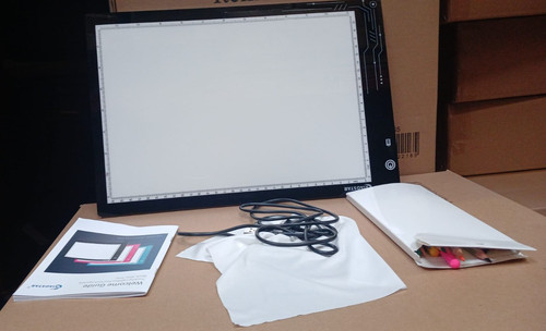 Light box drawing black - light,