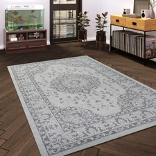 Traditional Oriental Rug Grey