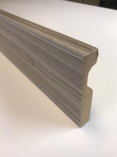 Skirting board mdf midgrey - ,