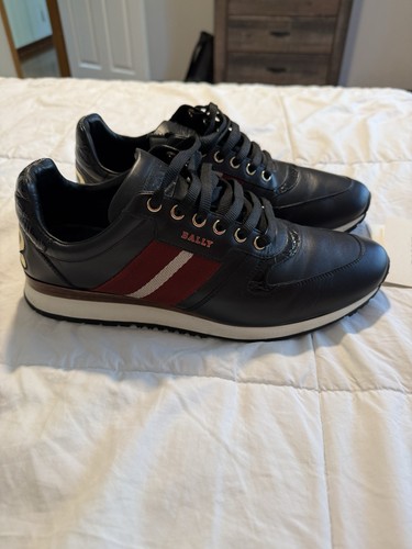 Black leather bally arnold - bally,