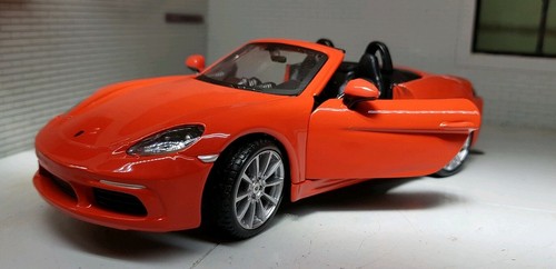 Porsche 718 boxster orange - porsche,