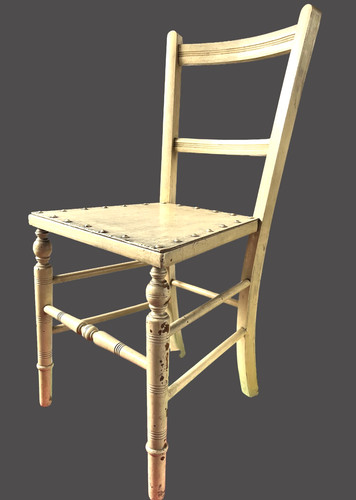 Vintage rustic farmhouse chair - vintage,