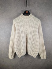 Aran Knitted Jumper Horne
