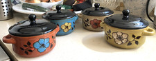 Set of 4 Soup Bowls With Lids