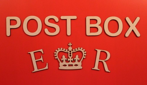 Royal mail post box letters - post, e
