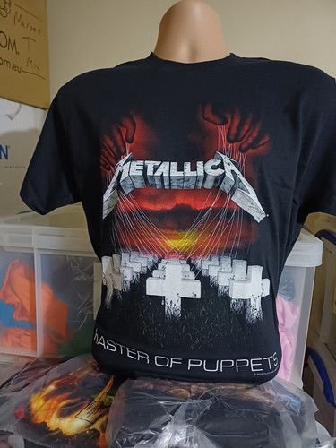 Shirt metallica master - t,