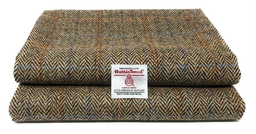 Harris tweed fabric blue - harris,
