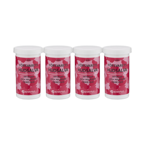 Försvarets hudsalva pink - 4x,