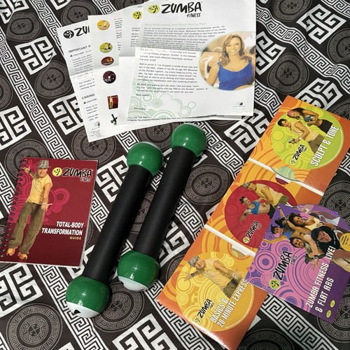 Zumba fitness kit toning - fitness,