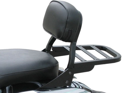 Low spaan backrest - low, black