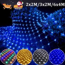 Christmas LED Net Curtain