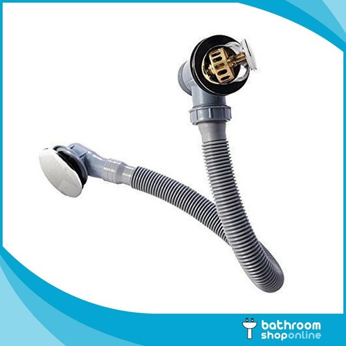 Push button bath waste click - push,
