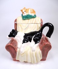 Border Fine Arts James Herriot Country Kitchen Collection A7119 Collie Teapot