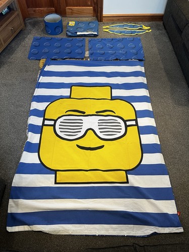 Lego bedroom curtains - lego,