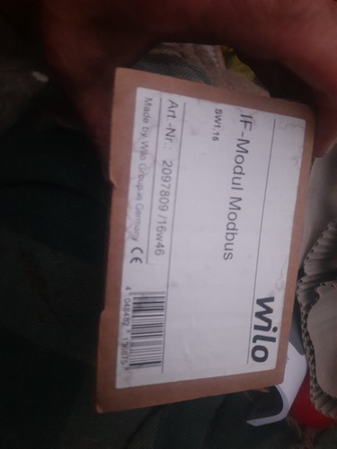 Wilo 2097809 modul - if, modbus
