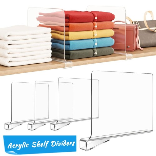 Clear acrylic shelf - 4x,