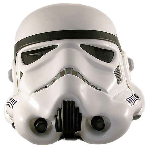White stormtrooper helmet anh - stormtrooper,