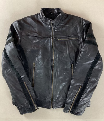 Charles klein leather biker - charles,