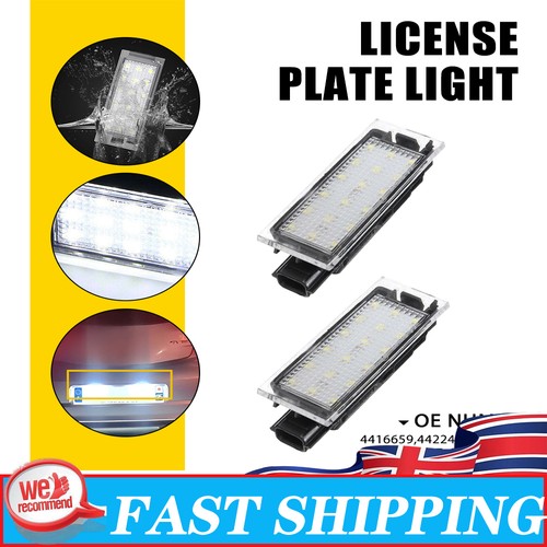 Led licence number plate - 2x,