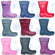 Womens Short Winter Wellies
