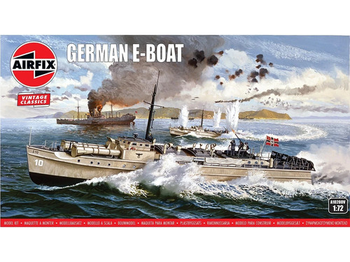 Airfix a10280v german - a10280v, e-boat