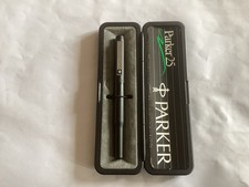 Parker 25 Black Fountain Pen